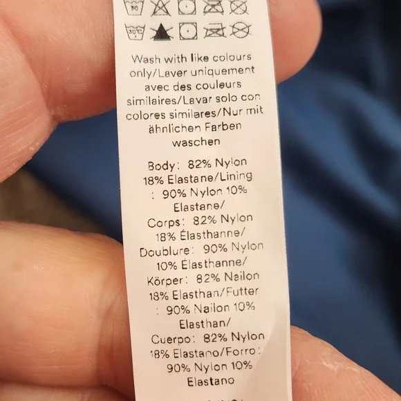 Halara Softlyzero Airy Everyday Activity Dress Blue XL NWT Built-in Shorts - Picture 10 of 10